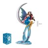Imagen Hada Azul 26 cm c/ Luna - Resina