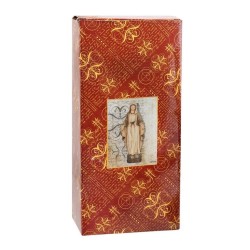 Virgen Milagrosa 20 cm - Madera Clara