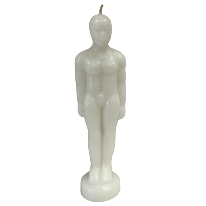 VELA FORMA Hombre (Blanco