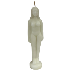 VELA FORMA Mujer (Blanco)
