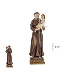 San Antonio 22 cm c/ Niño - Resina