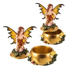 Set 2 Hadas 24 cm Alas Traslucidas 2S - Resina