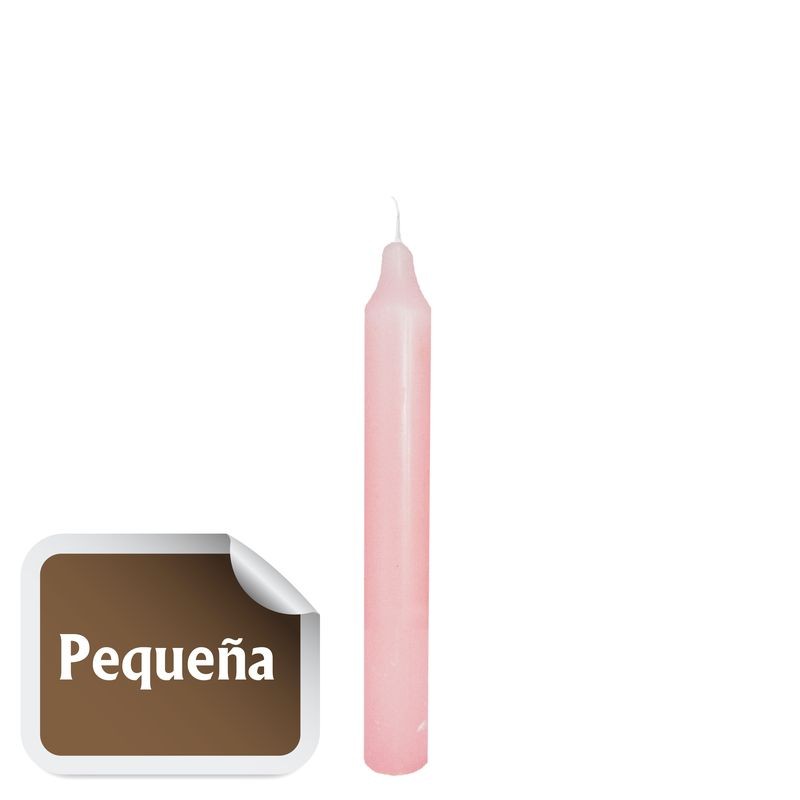 VELA Bujia Pequeña Rosa