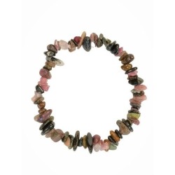 Pulsera de chip Turmalina Multicolor