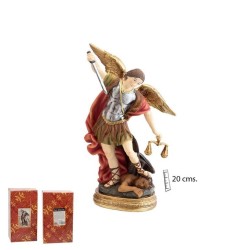 Arcangel San Miguel 20 cm c/ Balanza - Resina