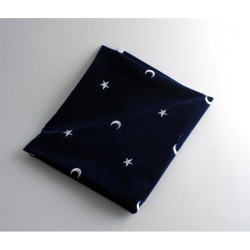 Tapete Terciopelo Estrellas y Lunas 80 x 80 cm (Color: