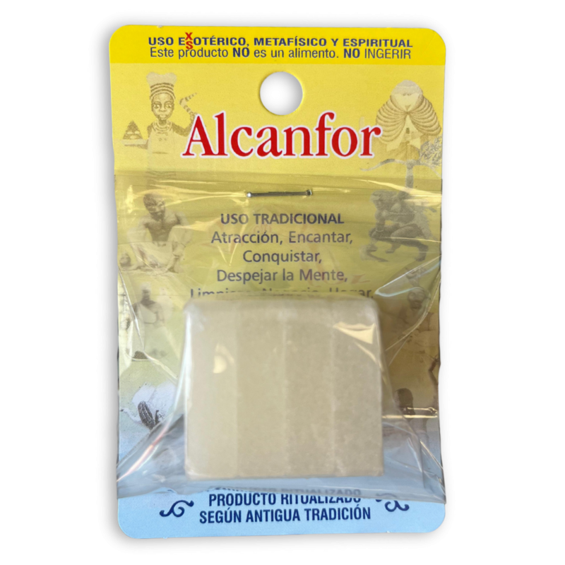 Art. Ritual Alcanfor 4 x Pastilla 2,8 x 2.8 cm