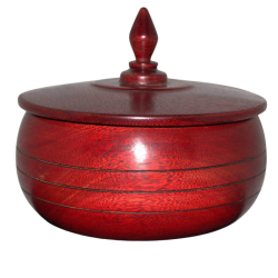 Batea Madera 27 x 22 cm Ø cm 12`color Cereza