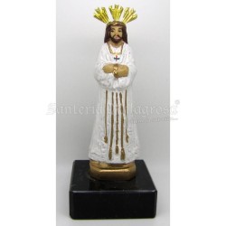 Cristo Cautivo 12 cm - Resina (Base Marmol)