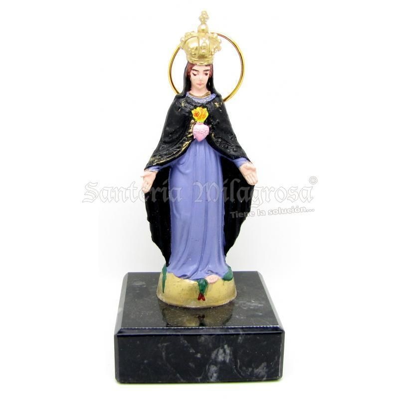Dolorosa 12 cm - Resina (Base Marmol)