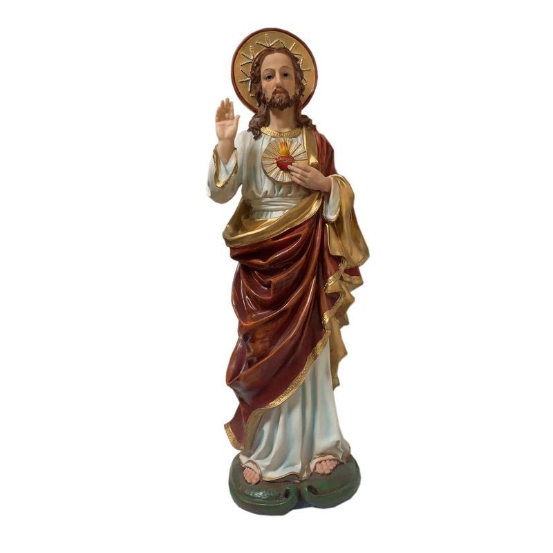 Sagrado Corazon de Jesus 72 cm - Resina
