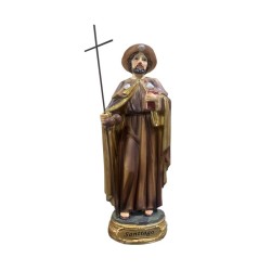Santiago Peregrino 20 cm - Resina