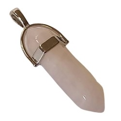 Colgante Punta Cuarzo Ros