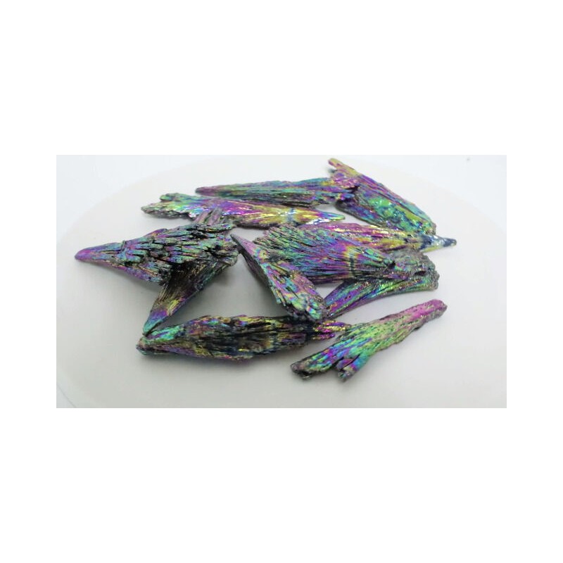 Cianita Arcoiris (Escoba de Bruja) (unidad)