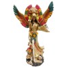 Encarnada Alas Azteca Jaguar (Dorada) 58 cm - Resina Artesanal ·
