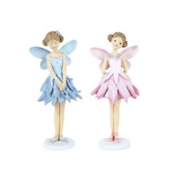 Hada Pie Rosa y Celeste (