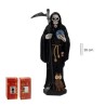 Santa Muerte 20 cm Negra - Resina