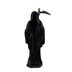 Santa Muerte 20 cm Negra - Resina