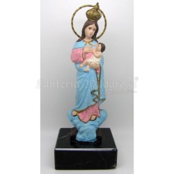 Virgen de la Buena Leche 12 cm - Resina (Base Marmol) (HAS)