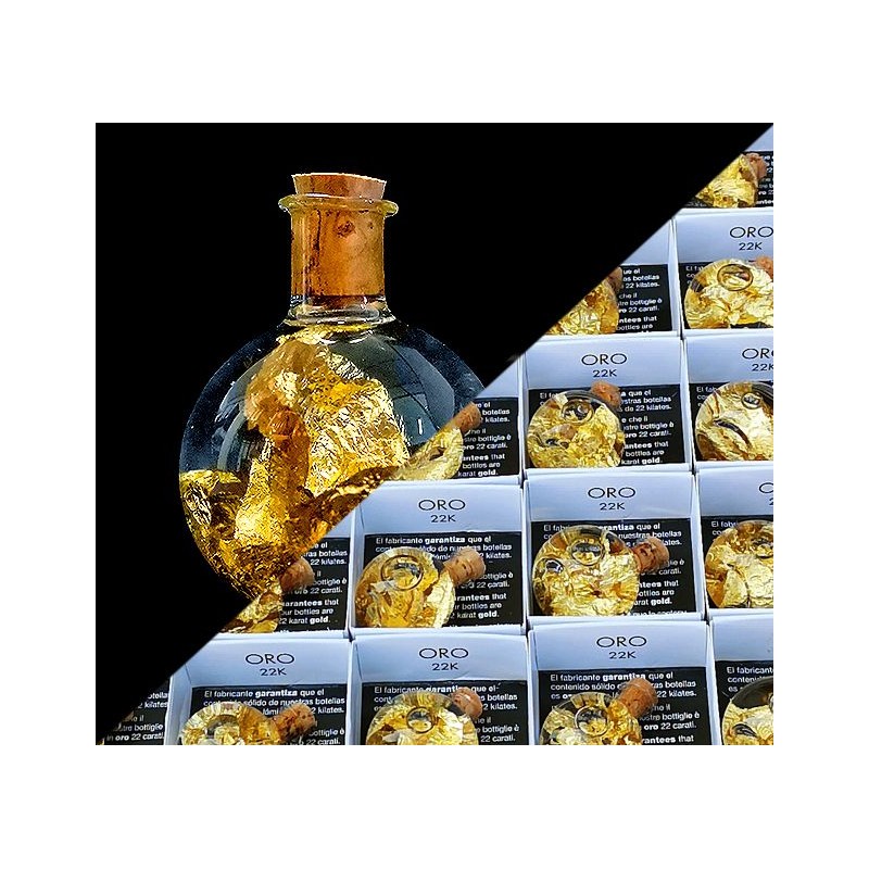 Amuleto Botella Oro Matra