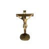Cristo en la Cruz 20 cm c/ peana  - Resina