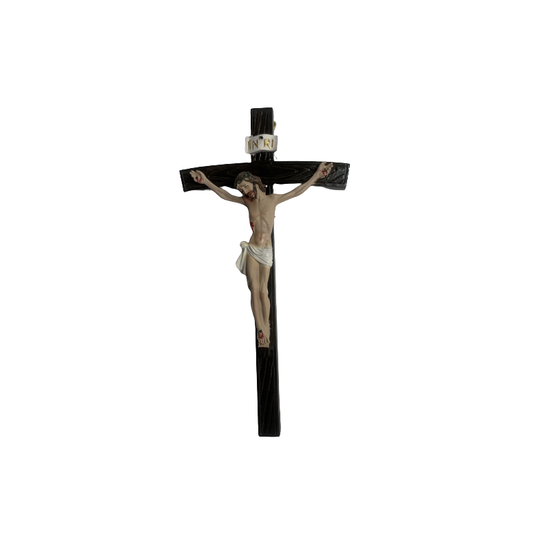 Cristo en la Cruz 20 cm - Resina