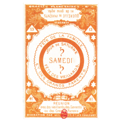 Oraculo coleccion Oracle Planetaires (Re Impresion