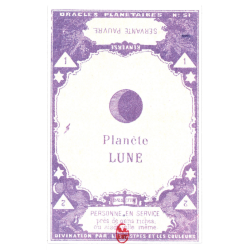 Oraculo coleccion Oracle Planetaires (Re Impresion