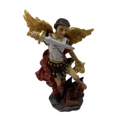 Arcangel San Miguel 9 cm c/ Balanza - Resina