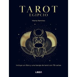 Tarot Egipcio - Cajas majicas (78 cartas+ Libro) - (ES) -