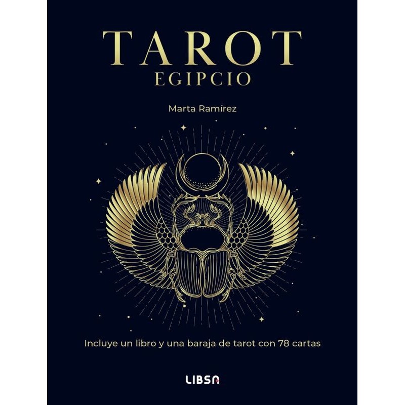 Tarot Egipcio - Cajas majicas (78 cartas+ Libro) - (ES) -