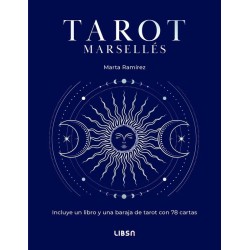 Tarot Marsellés - Cajas majicas (78 cartas+ Libro) - Marta Ramirez - (ES) - (libsa)