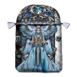 Bolsa Tarot Seda Celeste 23 x 16 cm (Motivo Iluminacion)
