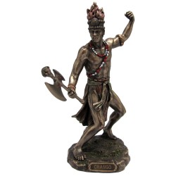 Chango 22 cm (Dorado Viejo) - Resina Premium