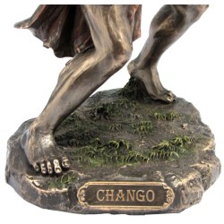 Chango 22 cm (Dorado Viejo) - Resina Premium