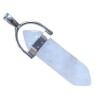 Colgante Piedra Punta Cristal de Roca 3.5 a 4 (Engarce Acero)