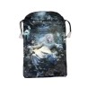 Bolsa Tarot Seda Negra 23 x 16 cm (Motivo La Nuit)