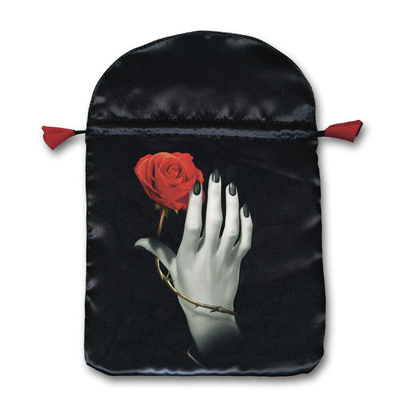 BOLSA Tarot Seda Negra 23
