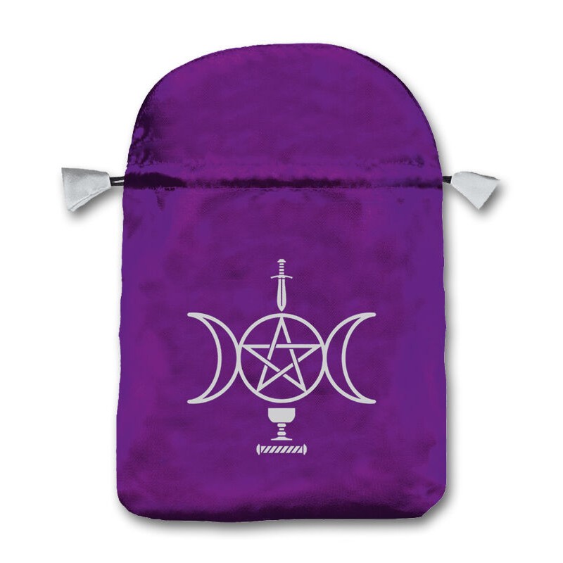 BOLSA Tarot Seda Morada 2