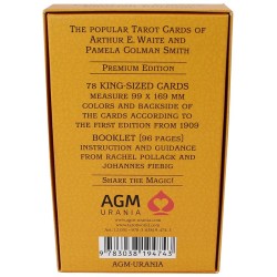 Tarot A. E. Waite & Pamela Colman Smith (Gigante)(Ed. Deluxe) (Rider) (EN) (AGM)