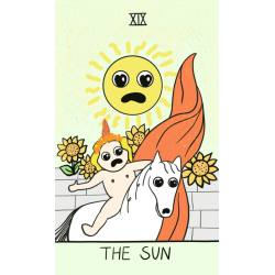 Tarot Mr Butter Tarot Card  - Jenny Jin - Vermilion