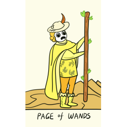 Tarot Mr Butter Tarot Card  - Jenny Jin - Vermilion