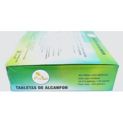 Alcanfor 64 x Pastillas de 2,8 x 2.8 cm (454 gramos) ·
