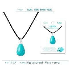 Colgante Gotita De Piedra Turquesa (P2)
