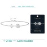 Pulsera Tetragramaton y Nudo de Bruja - Doble proteccion -