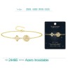 Pulsera Tetragramaton y Nudo de Bruja - Doble proteccion -