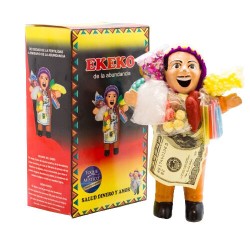 Ekeko Verde 18/20 cm (Origen: Peru)