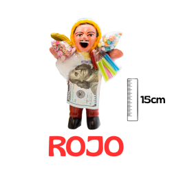 Ekeko Rojo 15 cm (Origen: Peru) ·