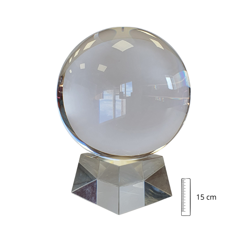 BOLA CRISTAL 15 cm 1ª Cal