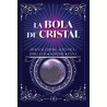 Bola Cristal 08 cm Calidad Premium, con peana y libro -